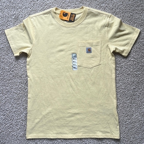 CARHARTT Heavyweight Workwear Pocket Tee Size XS NWT - Picture 1 of 9